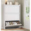 24 Pair Flip Down Shoe Storage