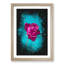 Fuscia Pink Dying Rose - Framed Print-56742785-56742791