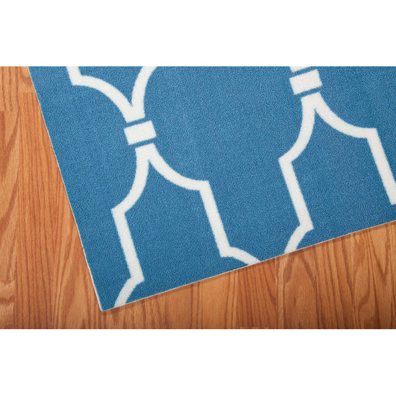 Tapis bleu marine Dian, Rectangle 10 pi x 13 pi