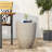 Outdoor Lightweight Concrete Side Table