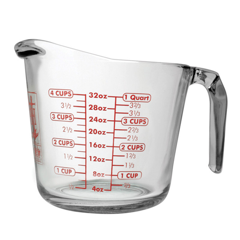 Ensemble de 3 tasses à mesurer en verre Rebrilliant Alta