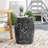 Metal End Table -Large-1193921483