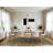 Machine Washable Overdyed Brown Area Rug-1067206425