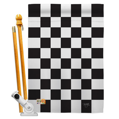 « vainqueur », impressions sportives en polyester de 2 côtés 40 x 28 po ensemble de drapeau