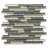 12" x 12" Marble Mosaic Linear Wall & Floor Tile