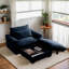 Fauteuil et repose-pieds de 51 po de largeur-101697584