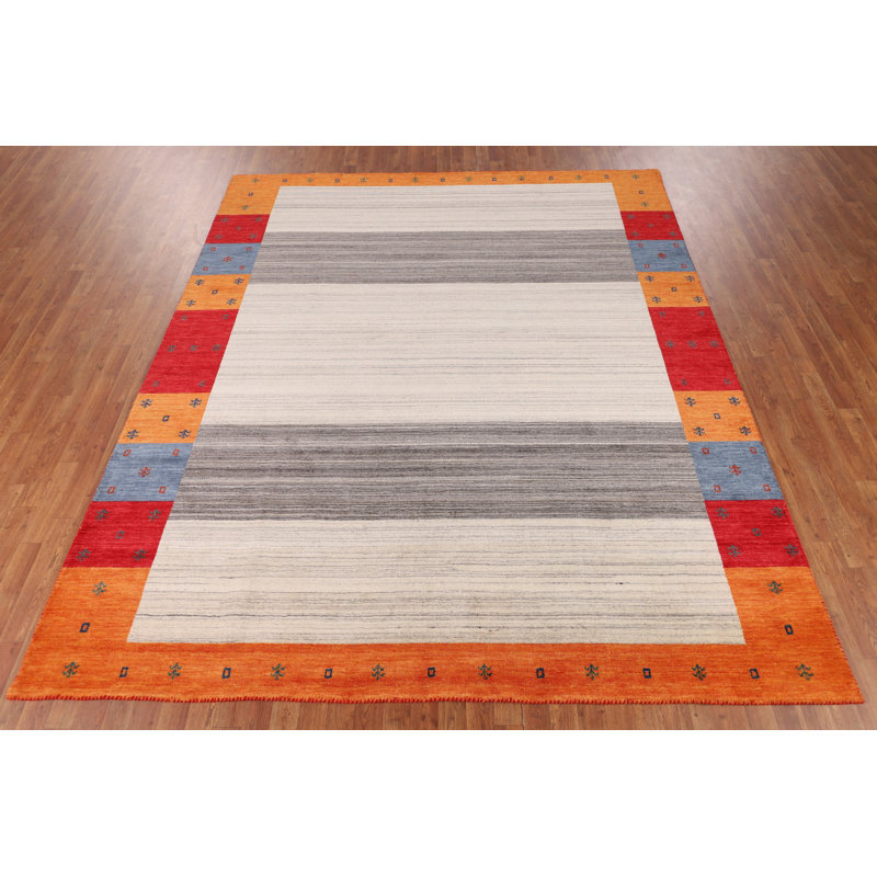 Tapis oriental fait à la main Gabbeh 8 x 10