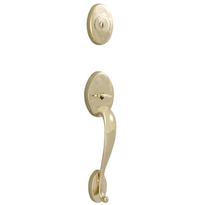 Lexington Handle With Deadbolt Reversible Entry Set