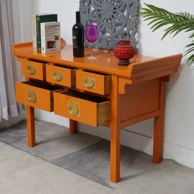 Commode rétro multifonctionnelle