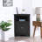 Dennetta Freestanding Bathroom Storage，Corner Cabinet with Doors and Shelves-1925642337