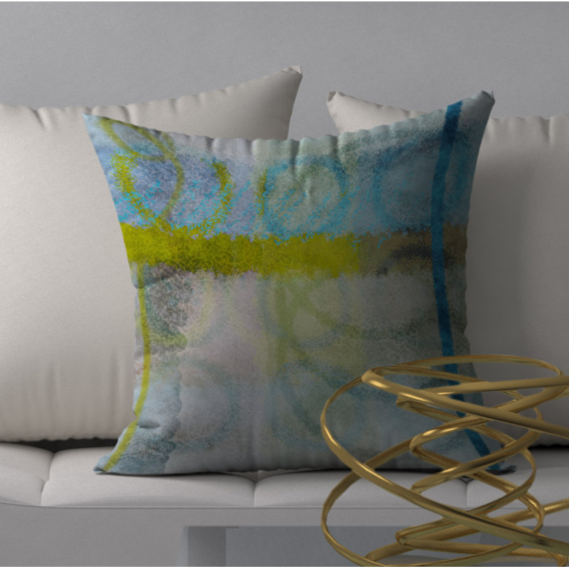 Housse de coussin carrée/insert, H 24 po x l 24 po