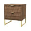Baturhan 2 Drawer Bedside Cabinet (Ready Assembled)-356487722