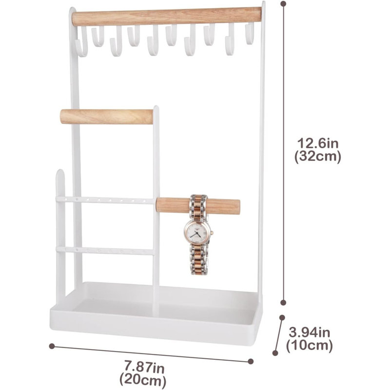 Erimentha Countertop Jewelry Armoire