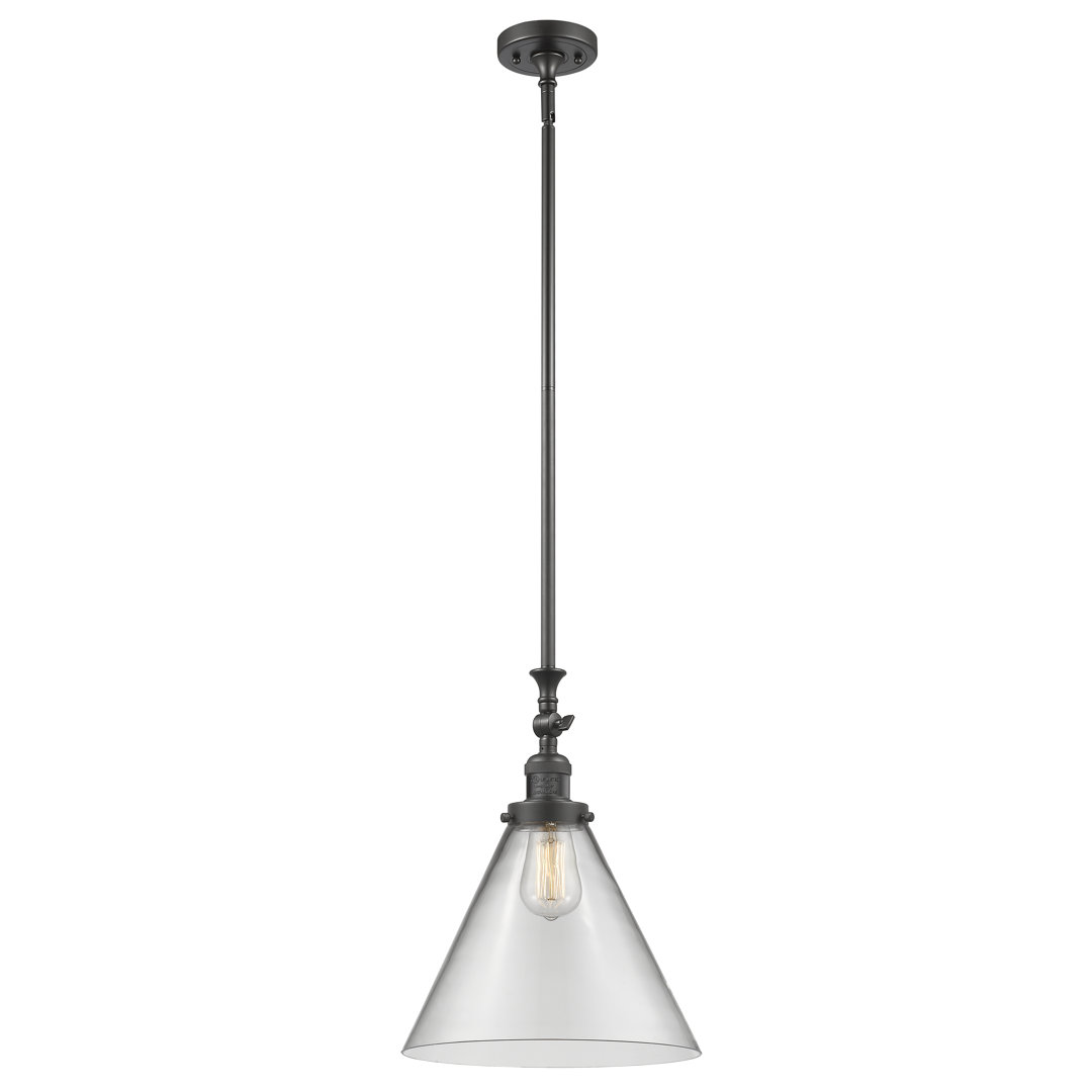 1 - Light Single Pendant 17 Stories Shade