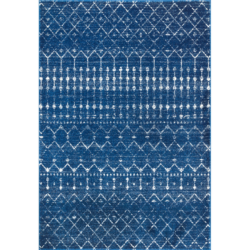 Geometric Area Rug, Rectangle 61 x 91cm