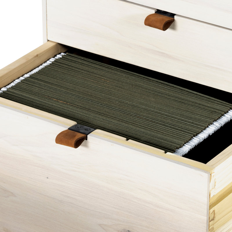 Trey Solid Wood Executive Desk, Dove Poplar