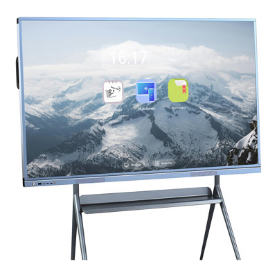 JYXCN Smart TVs Touchscreen 65 Inch Screen Mirroring Wireless Projection Digital Calendar, Electronic Meeting Board for Office and Classroom