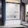 60'' - W x 66'' H Double Sliding Door Framed Tub Door with Enduro Shield