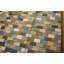 Charming Multicolor Stripe Pattern Contemporary Handwowen American Hooked Rug-1862034046