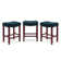 Rexalynn Upholstered Counter Stool with Solid Wood Frame