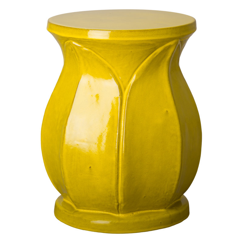 Garden Stool, Mustard Yellow