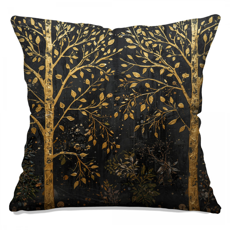 Coussins Golden Trees, 18 po x 18 po