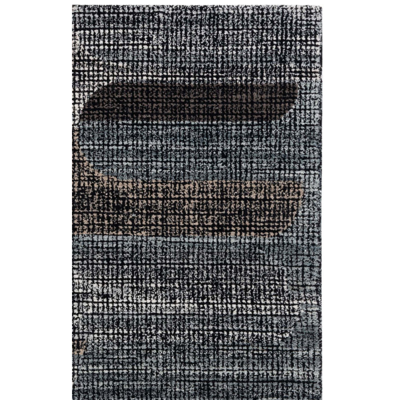 Tapis rectangulaire en laine Xamiera, Rectangle de 5 pi x 8 pi