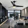 52 Inch Low Profile Ceiling Fan With Light