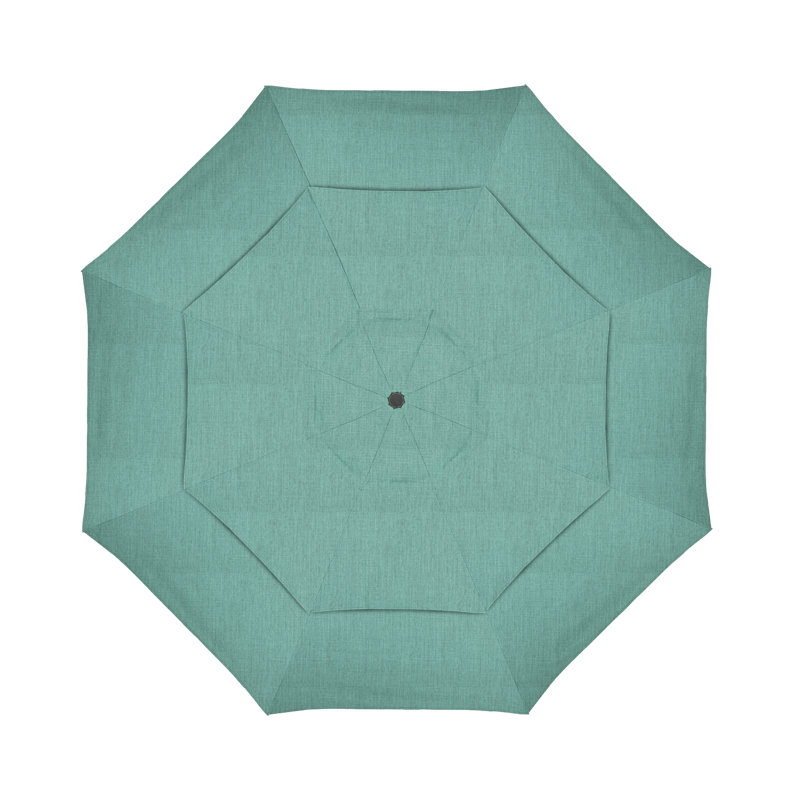 Parasol de marché Broadmeade octogonal Sunbrella, Tissage uni Sunbrella® palette brume