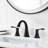 Widespread 2-handle Bathroom Faucet with Drain Assembly-46773497
