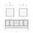 Quanika 3 - Light Dimmable Vanity Light