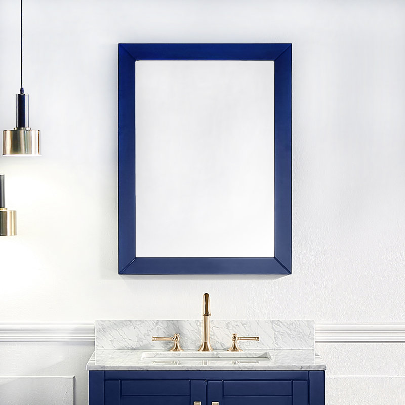 Whitney Wood Wall Mirror, 31.5" x 24"