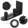 New Upgrade Sliding Barn Door Bottom Adjustable Floor Guide Roller, Barn Door Guide Sets