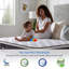 Matelas hybride en mousse à mémoire de forme 12 po Meith, certifié OEKO-TEX®-48225632-18916338