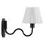 Applique murale ondulée noire Wave-101991392