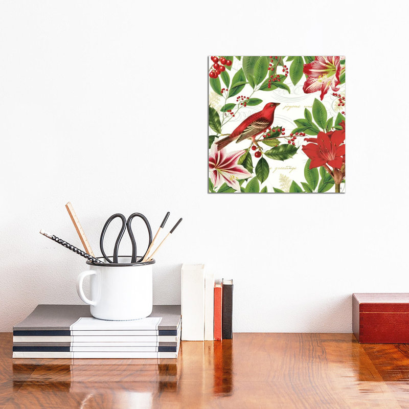 Christmas Garden Iv by Katie Pertiet - Wrapped Canvas Gallery-Wrapped Canvas Giclée, 30.48 cm H x 30.48 cm W