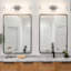 Applique murale industrielle avec verre transparent, luminaire de salle de bain 2 lumières pour salle de bain et couloir, compatible avec la base E26, certifié ETL-1584772025-1584772024