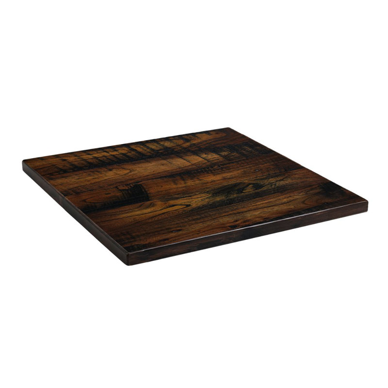 Plateau de table en bois d'orme, L 30 po x l 48 po