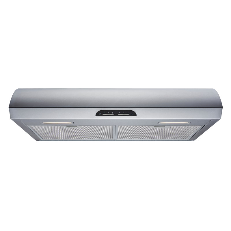  122 Series 30" 600 CFM Convertible Under Cabinet Range Hood in Stainless Steel