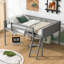 Lit mezzanine bas avec échelle Waterloo-746551544-746551549