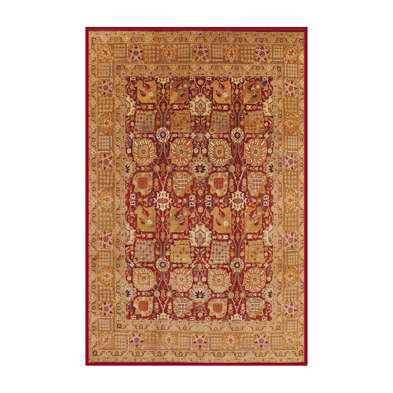 Tapis beige / brun clair Roulf, Rectangle 7 pi x 9 pi
