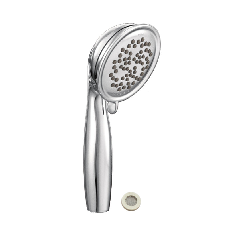 Envi 2-Function Multi Function Handheld Shower Head, Chrome/Brushed Chrome