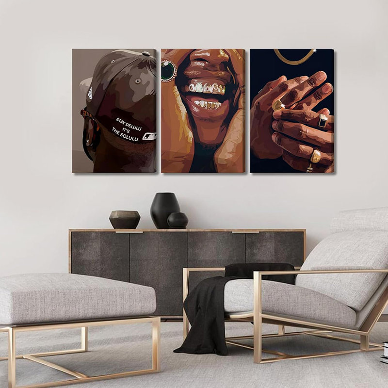 3 Piece Wrapped Canvas Print