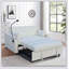 Canapé-lit futon moderne en velours avec canapé-lit, petit canapé-lit avec dossier inclinable réglable, coussins décoratifs, poches et canapé-lit convertible 3-en-1