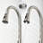 Brushed Nickel Pull-Down Kitchen Faucet - Single Hole Deck Mount With Stainless Steel Sprayer & Single Handle Control​