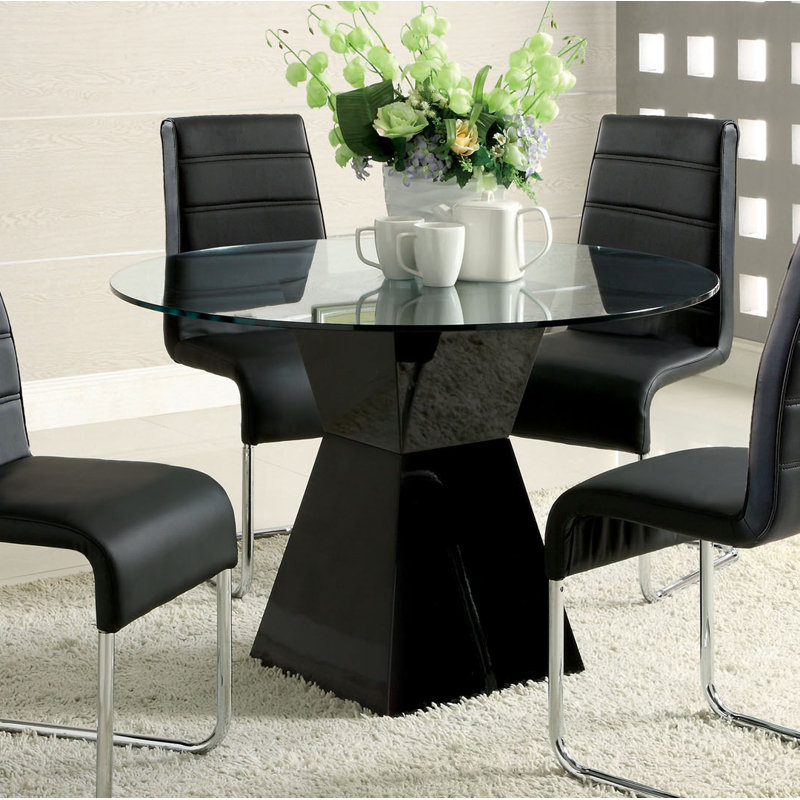 Walsh 45" Dining Table, Black
