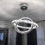 Lustre à DEL avec finition chromée-73322947