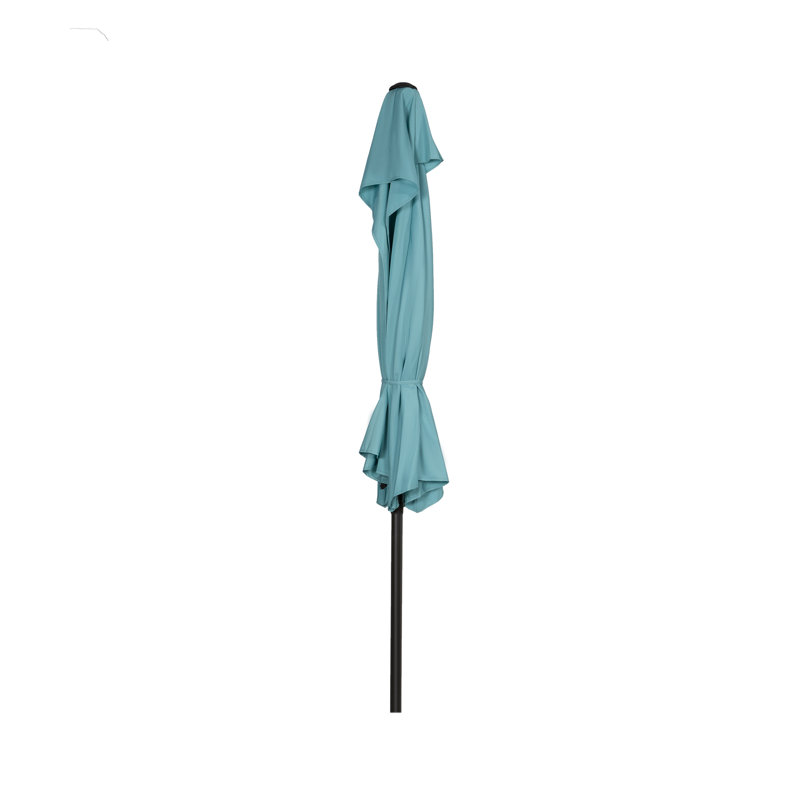 Parasol de marché 9 pi Nicholls, Turquoise