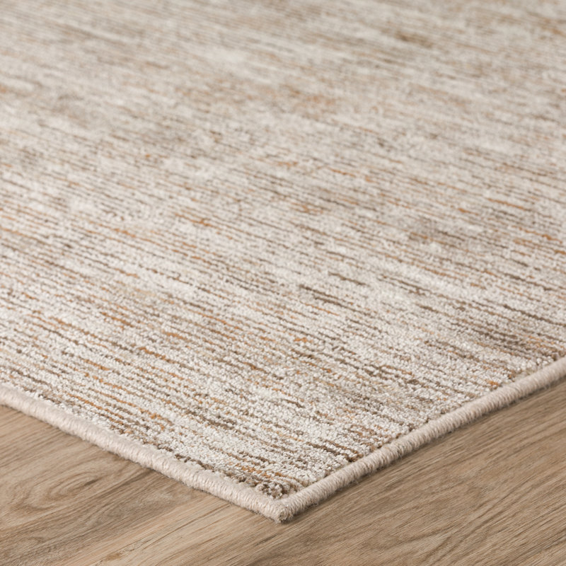 Handmade Luxe Striped Wool-Viscose Blend Blue Area Rug 9'x13'
