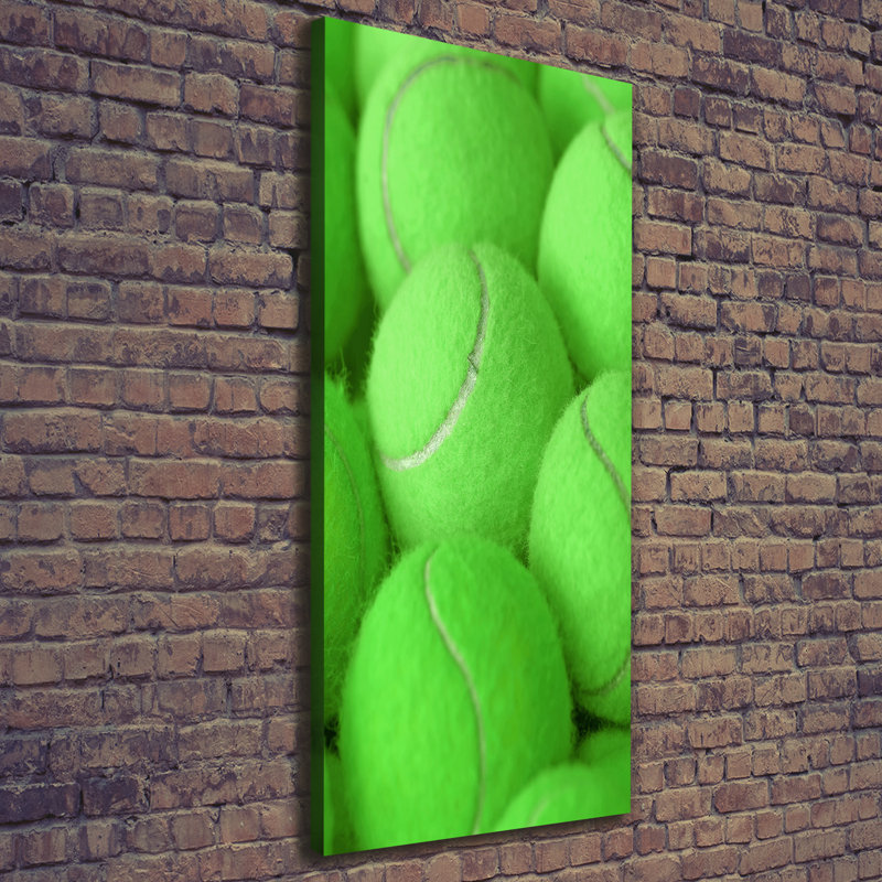 Tennis Balls - Wrapped Canvas Print